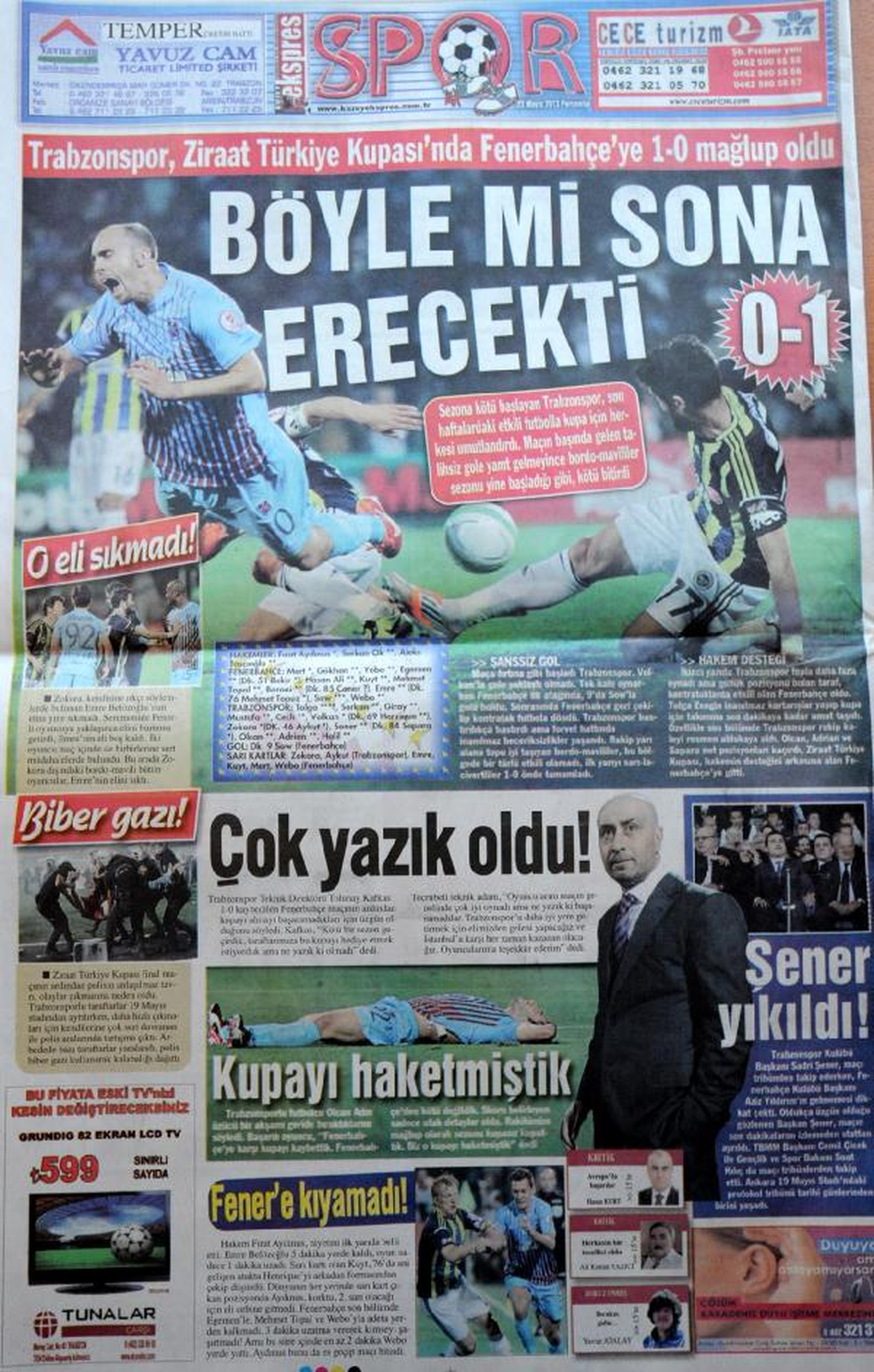 Trabzonspor'da Hayal Kırıklığı Büyük