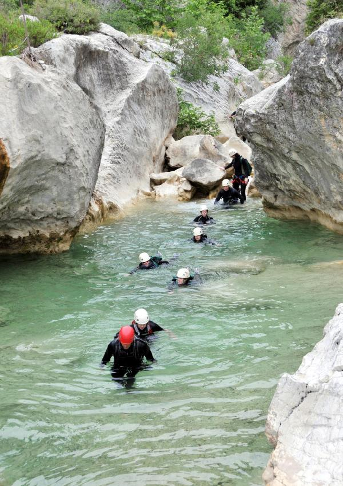 Turistlerin Kanyon Eğlencesi