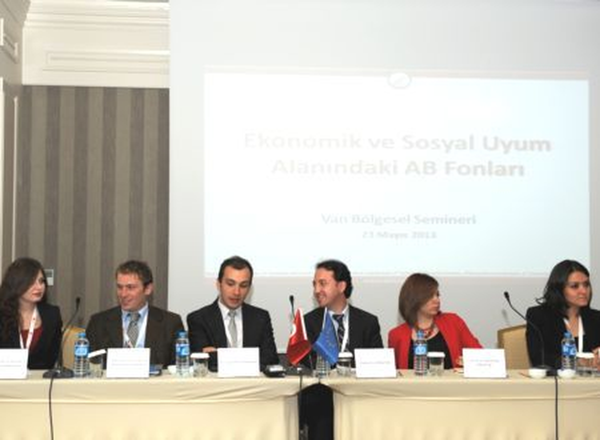 Van'da AB Fonları Semineri Düzenlendi