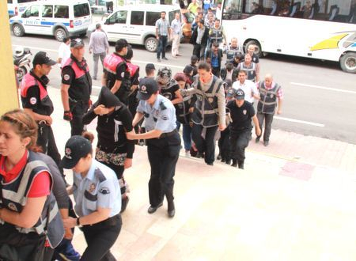 46 Hırsızlık Şüphelisi Gözaltına Alındı