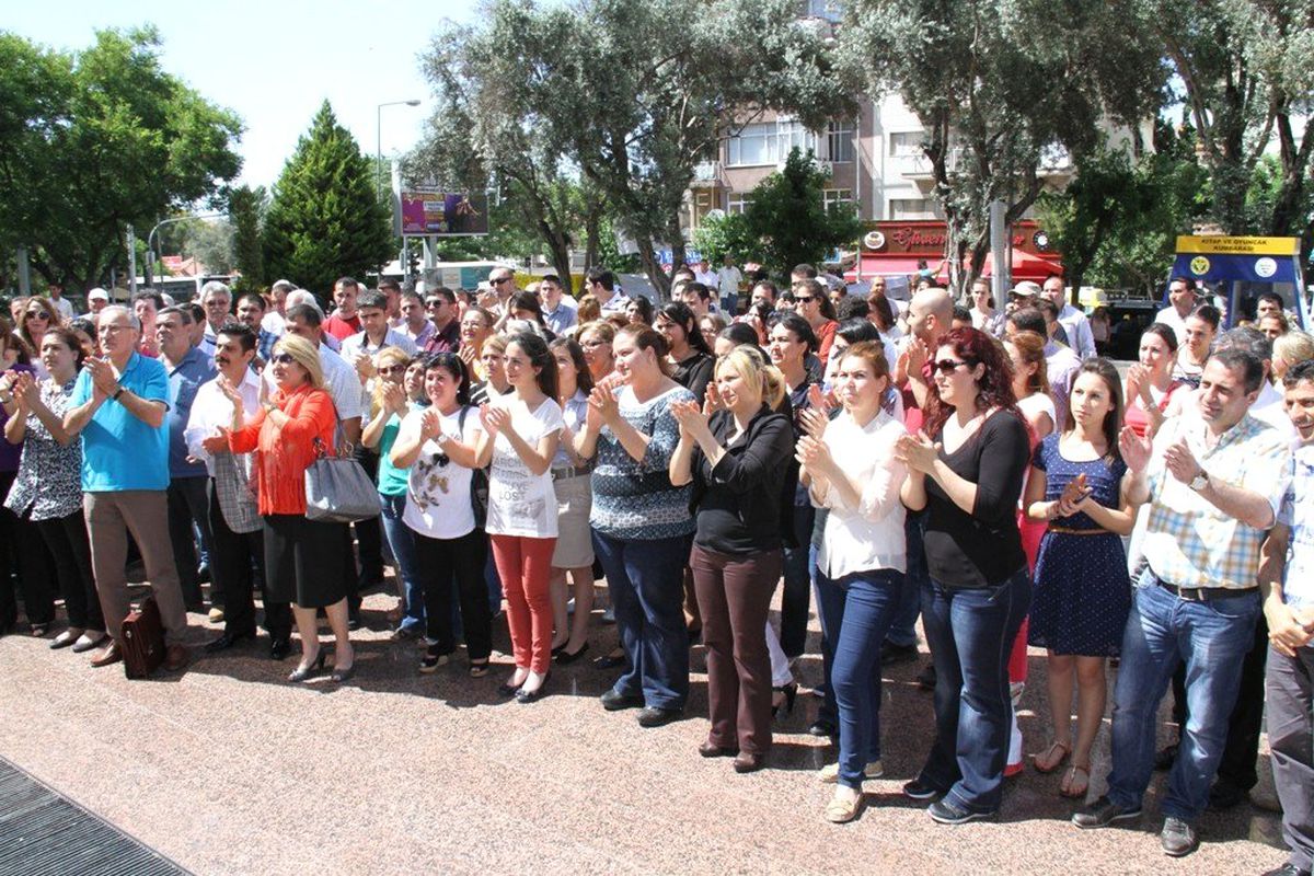 Başkan Tatı\'ya CHP\'li Gençlerden Destek