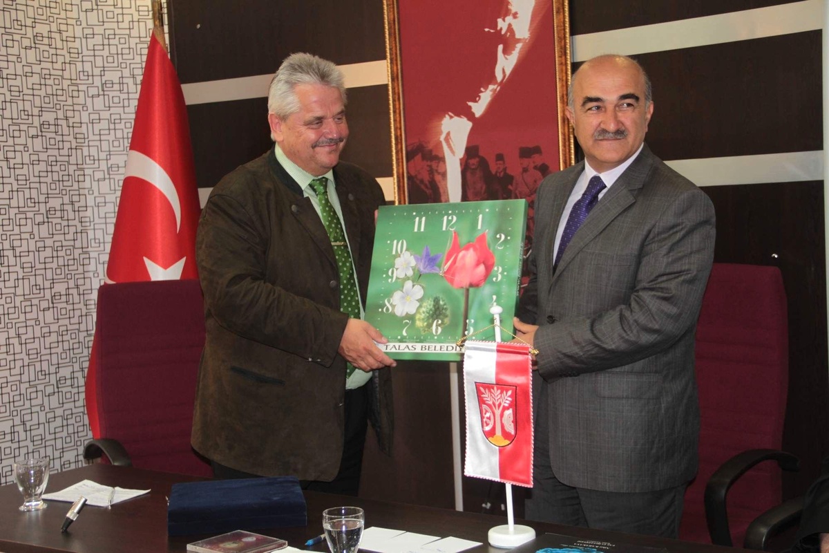 Belediye Başkanı Yıldırım, Alman Heyeti Ağırladı