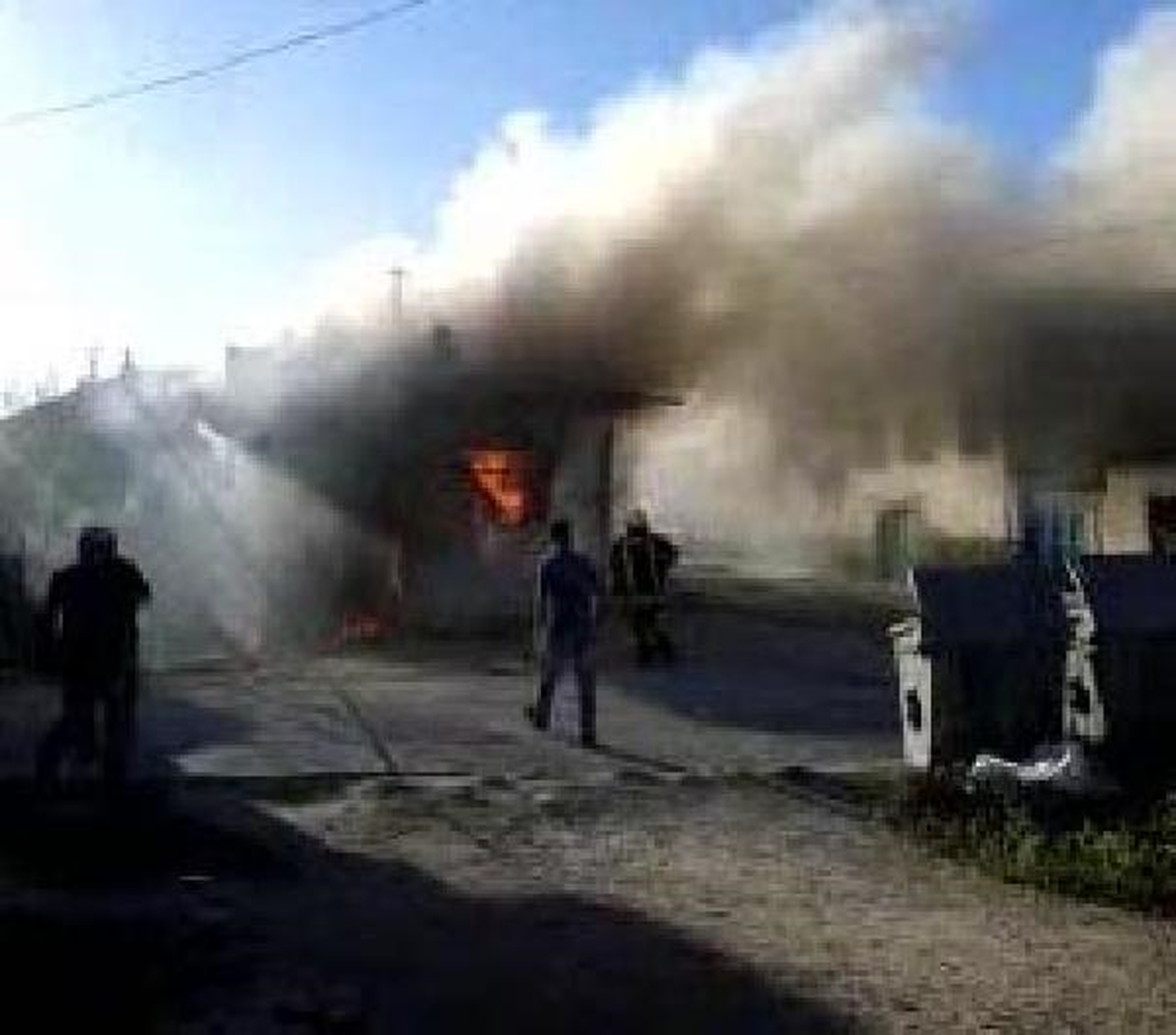 Dizi Setindeki Patlama Gerçek Oldu