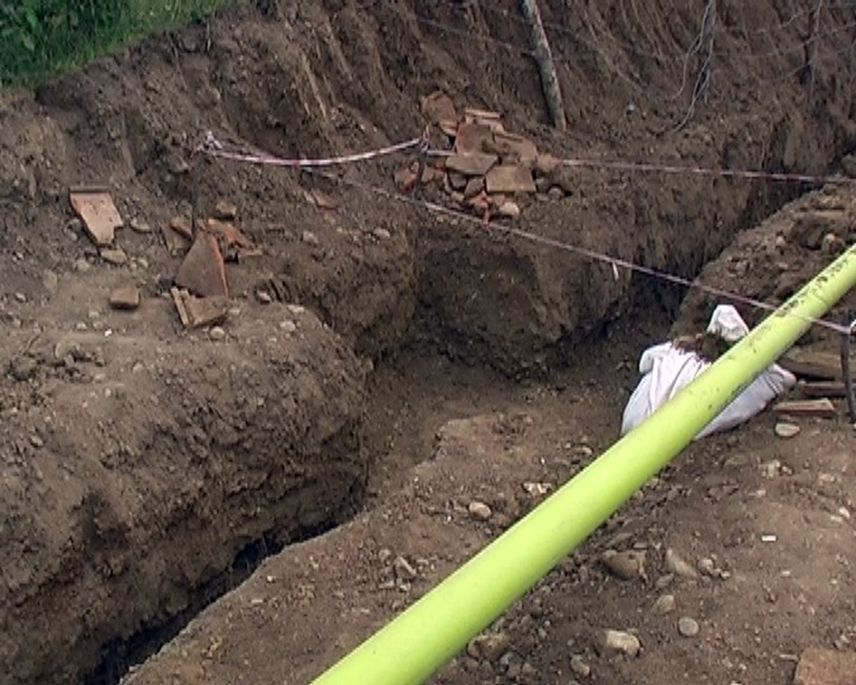 Doğalgaz Çalışmalarında Tarihi Mezarlar Bulundu