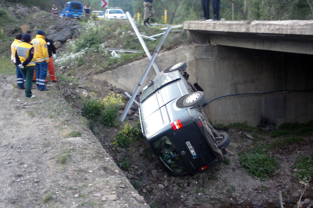 Gümüşhane\'de Trafik Kazası: 1 Ölü