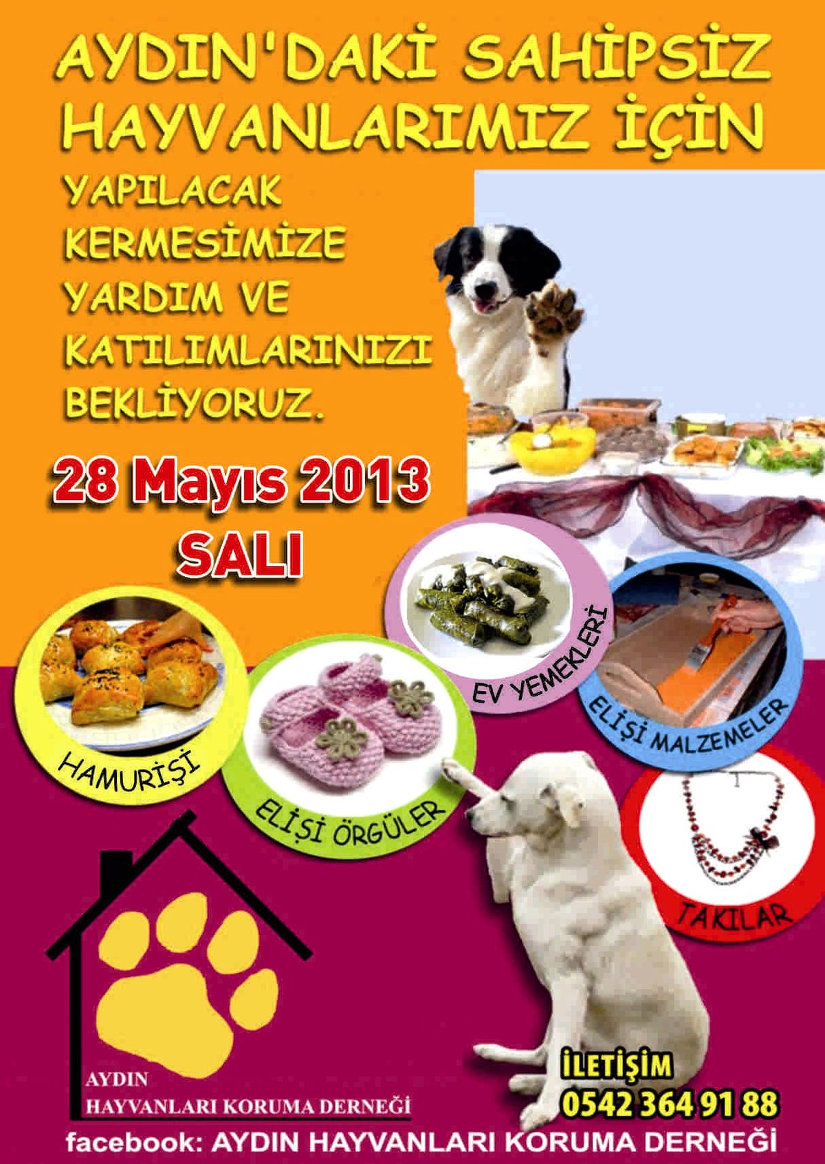 Hayvanları Koruma Derneği Kermes Düzenliyor