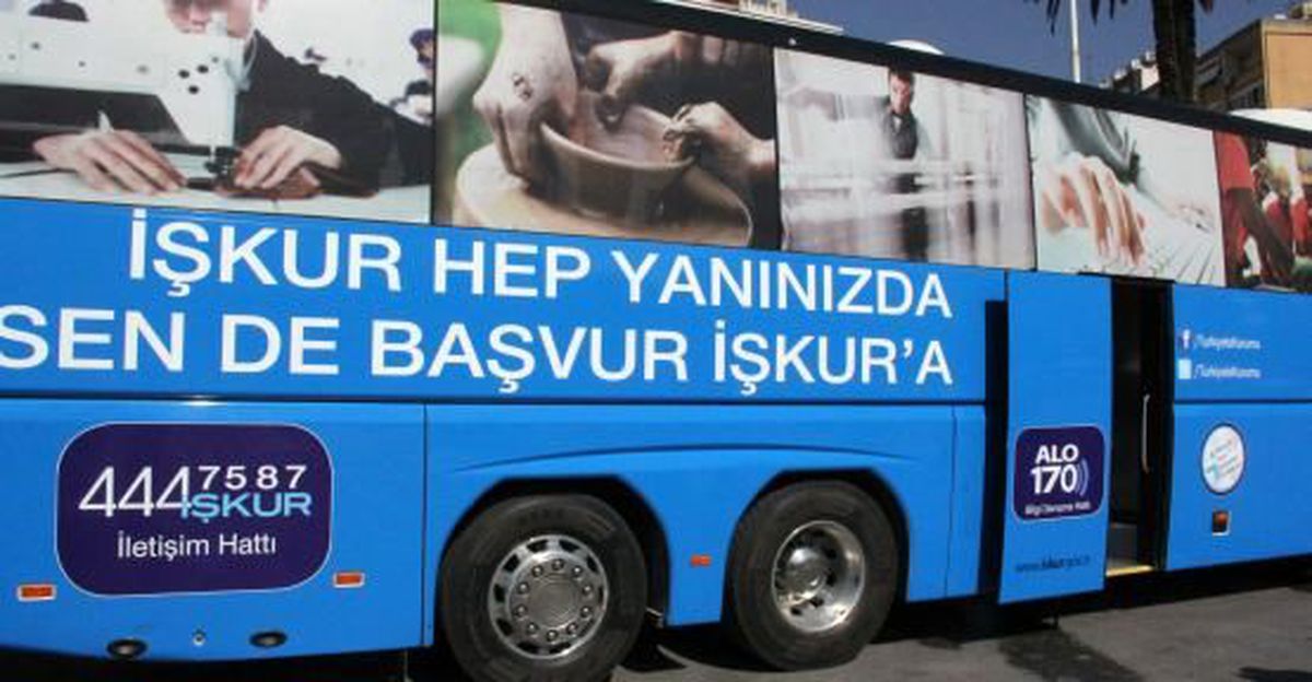 İşkur Mobil Hizmet Aracı Reyhanlı\'da