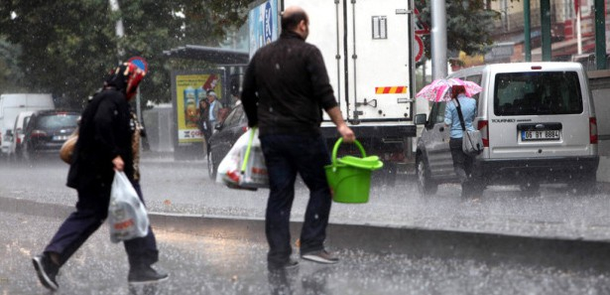İze\'de Sağanak Yağış Uyarısı