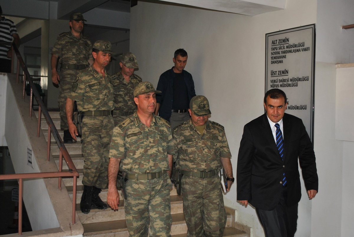 Jandarma Bölge Komutanı Saldık'tan Midyat'a Ziyaret