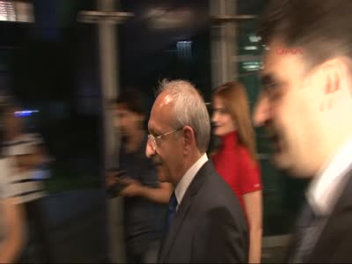Kılıçdaroğlu İstanbul\'da
