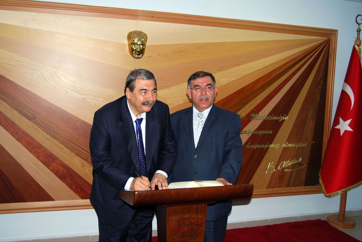 Konukoğlu, DÜSİAD\'ın Konuğu Oldu