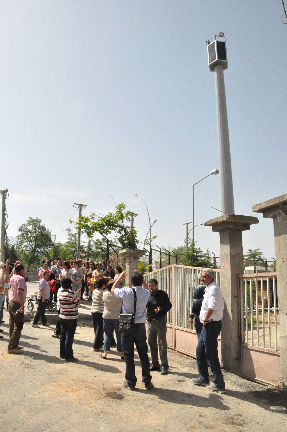 Malatya\'da "Baz İstasyonu" Eylemi