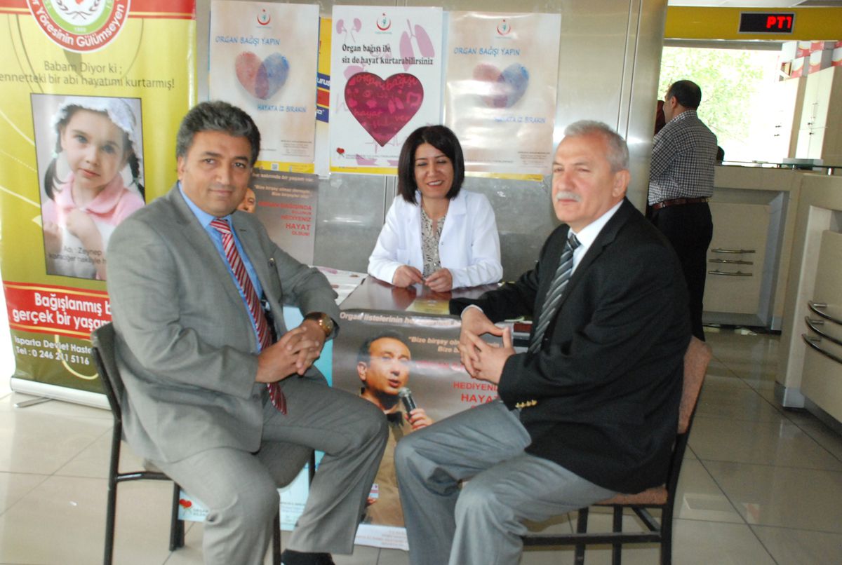 PTT'de Organ Bağışı Standı Açıldı
