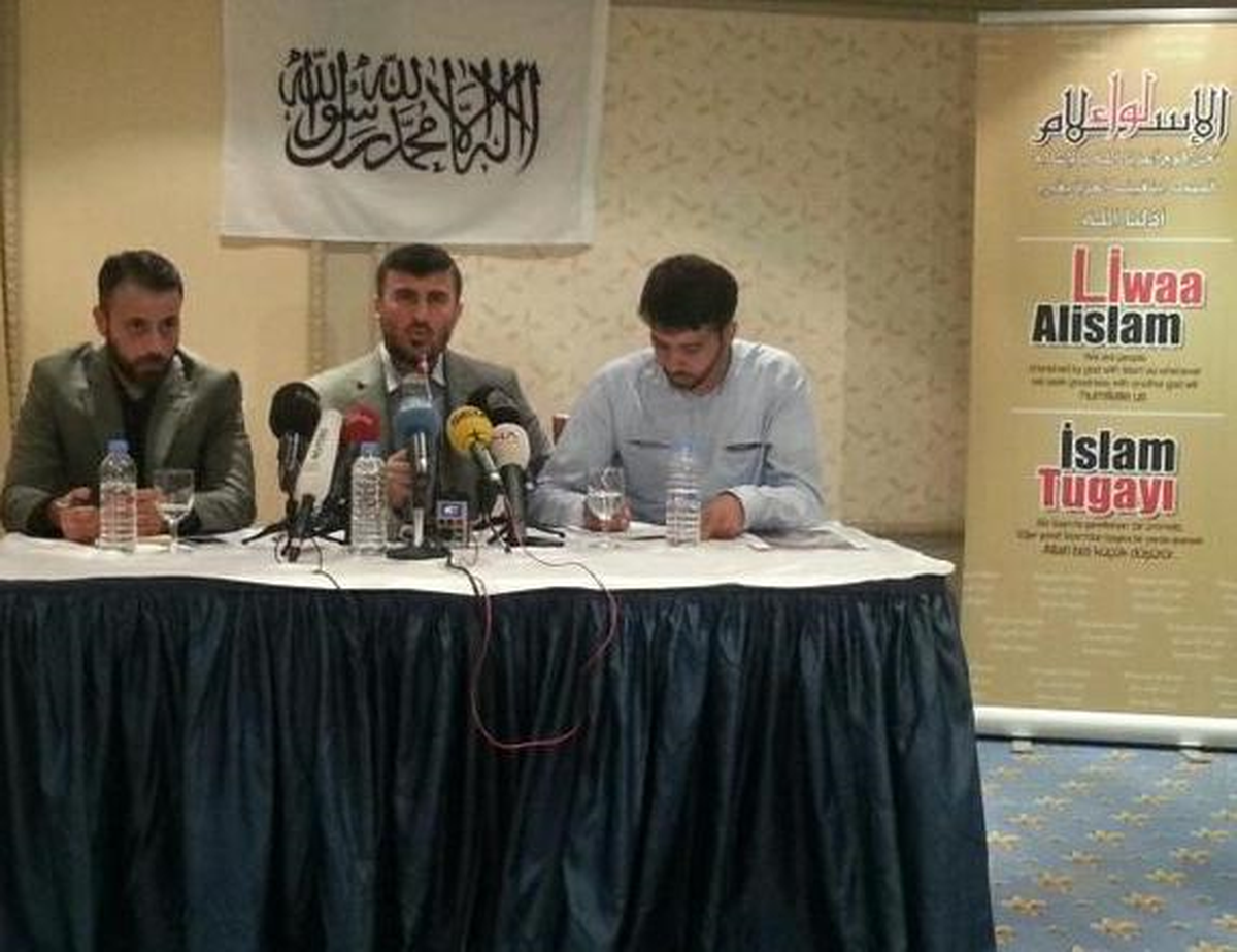 Suriyeli Muhalif Komutandan Basın Toplantısı