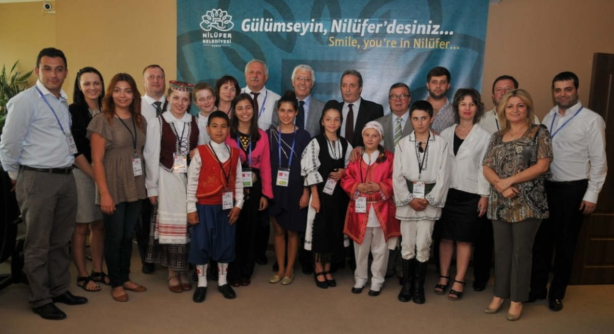 Yabancı Halk Dansları Ekipleri Nilüfer Belediyesi\'ni Ziyaret Etti