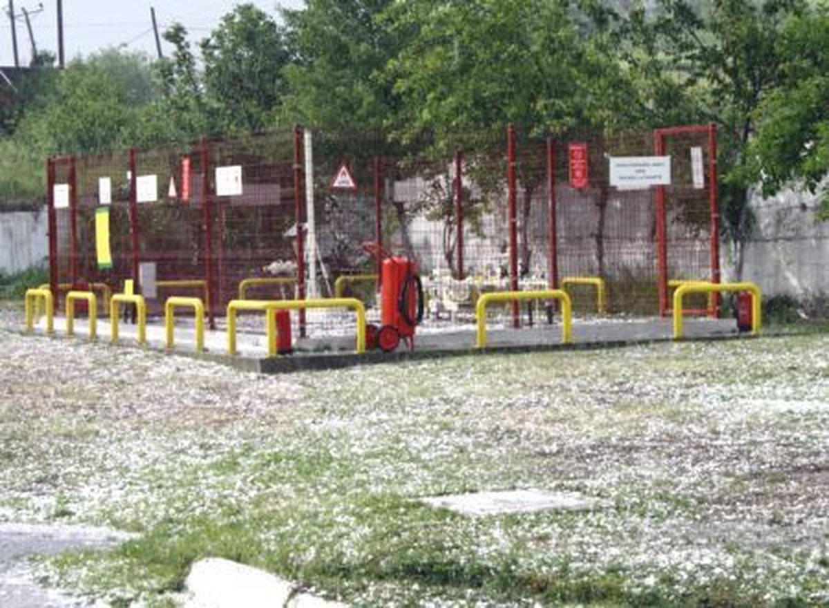 Zonguldak\'ta Dolu Yağışı Etkili Oldu