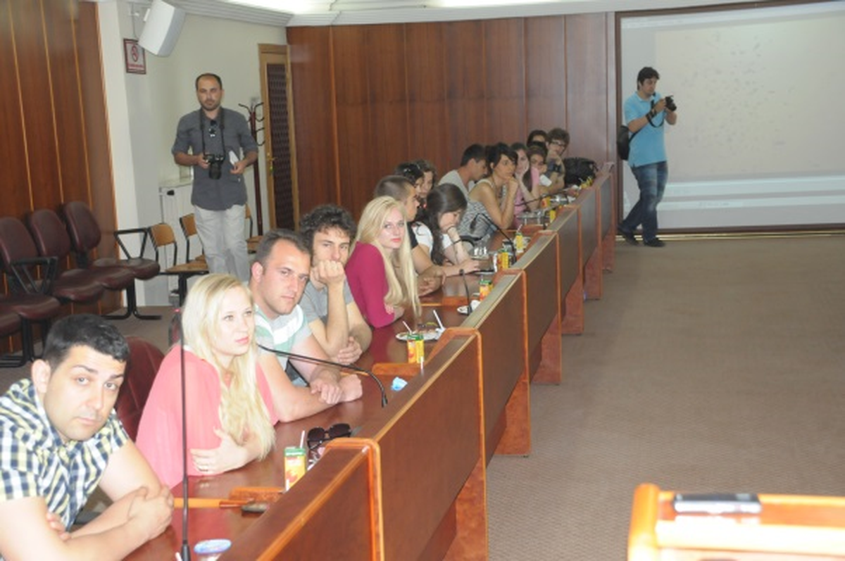Başkan Aktaş AB Projesi Öğrencilerini Konuk Etti