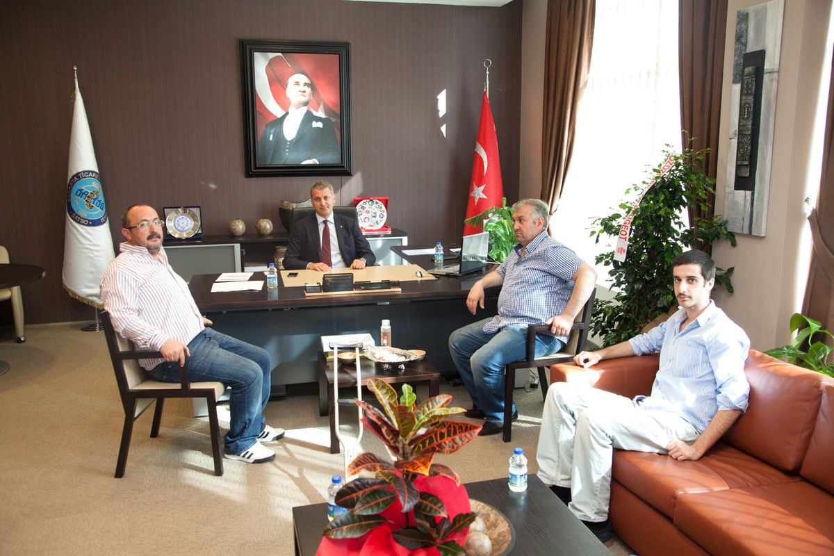 Çetin ve Kaya'dan Satso'ya Ziyaret