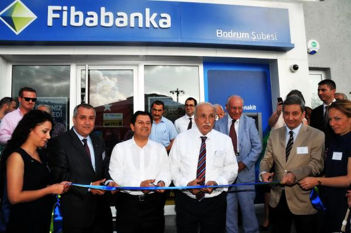 Fibabanka\'nın 36\'ncı Şubesi Bodrum\'da Açıldı