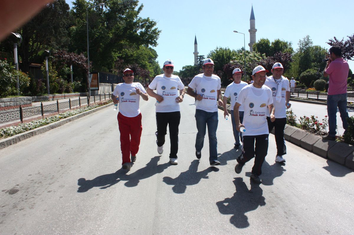 Halk Koşusu İlgi Gördü