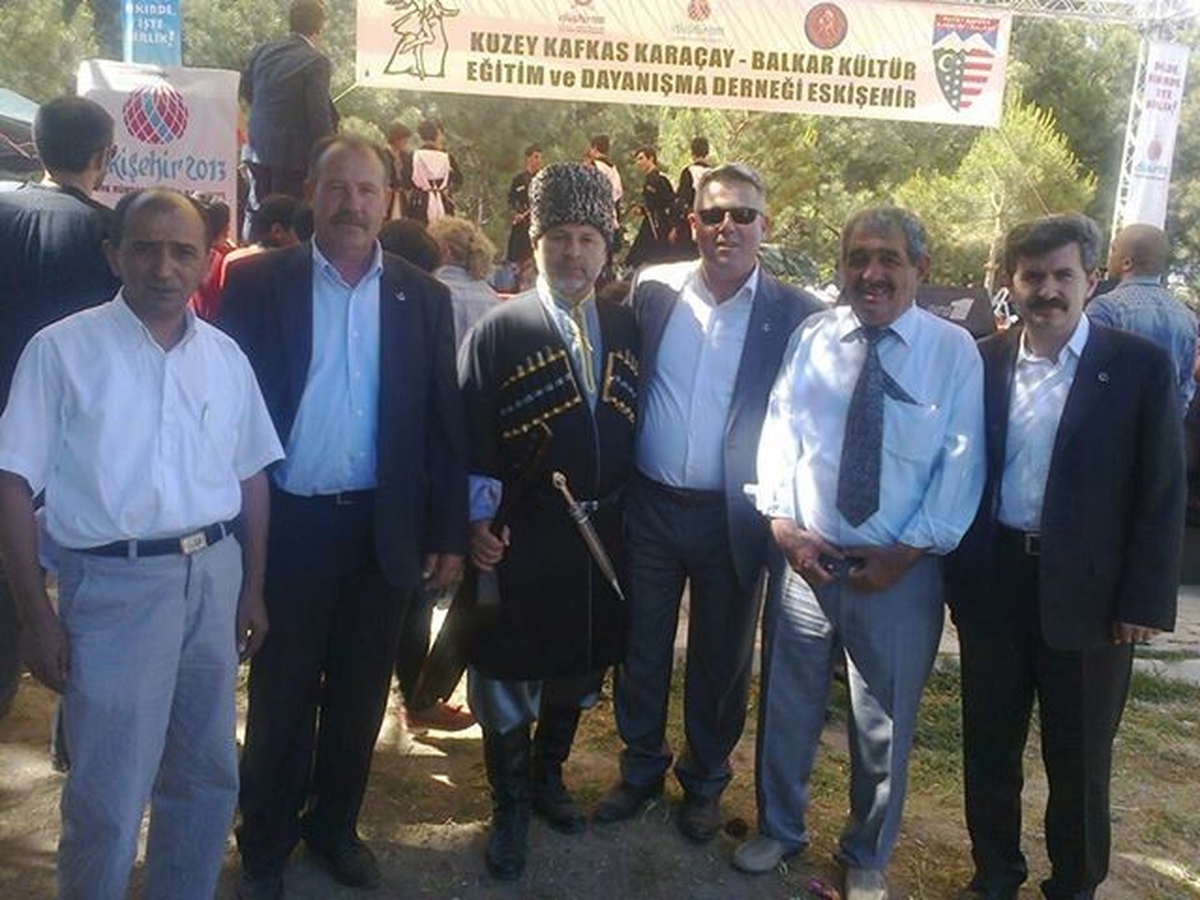 Mahmudiye\'de Karaçaylılar - Balkar Türkleri Kültür Derneği Programı