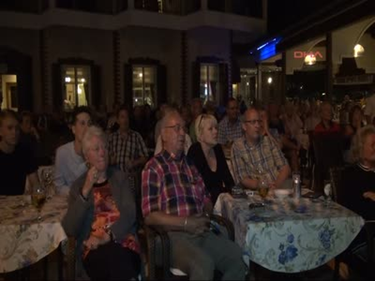 Alanya Alman Taraftarlar Final Maçını Birlikte İzledi Alman Taraftarlar Final Maçını Birlikte İzledi