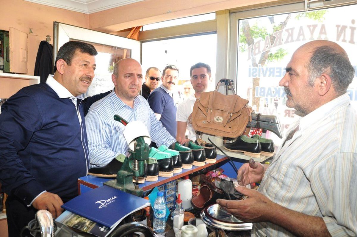 Başkan Karabacak\'tan Esnaf Ziyareti