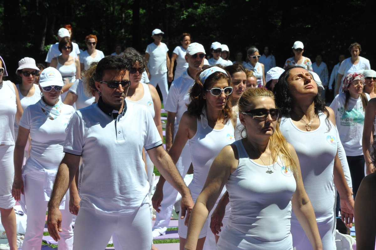 Bolu\'da Yoga Festivali Düzenlendi