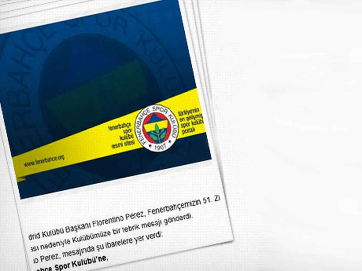 G.Saray'dan F.Bahçe'ye Yılın Şakası
