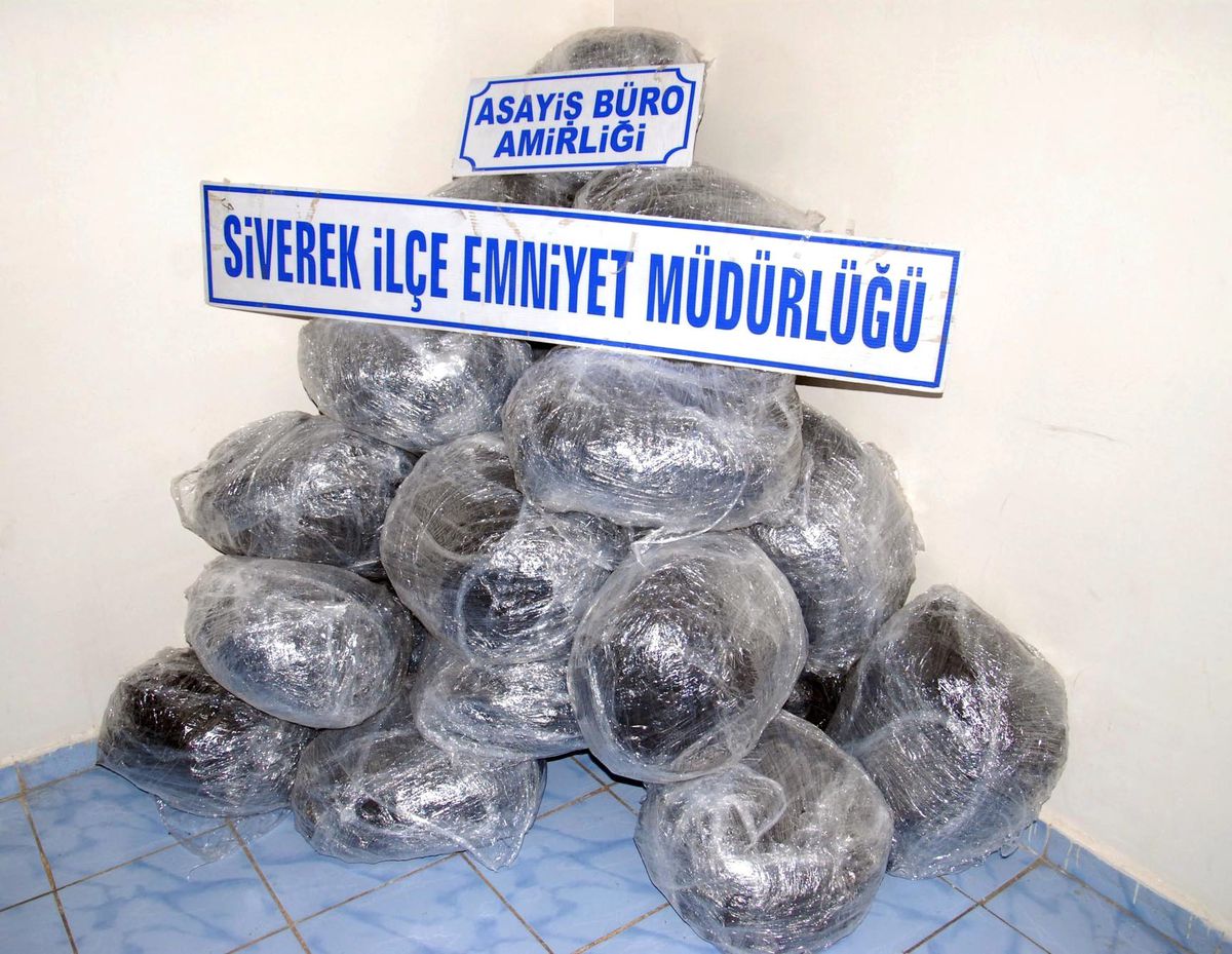 Siverek\'te 111 Kilo Esrar Ele Geçirildi