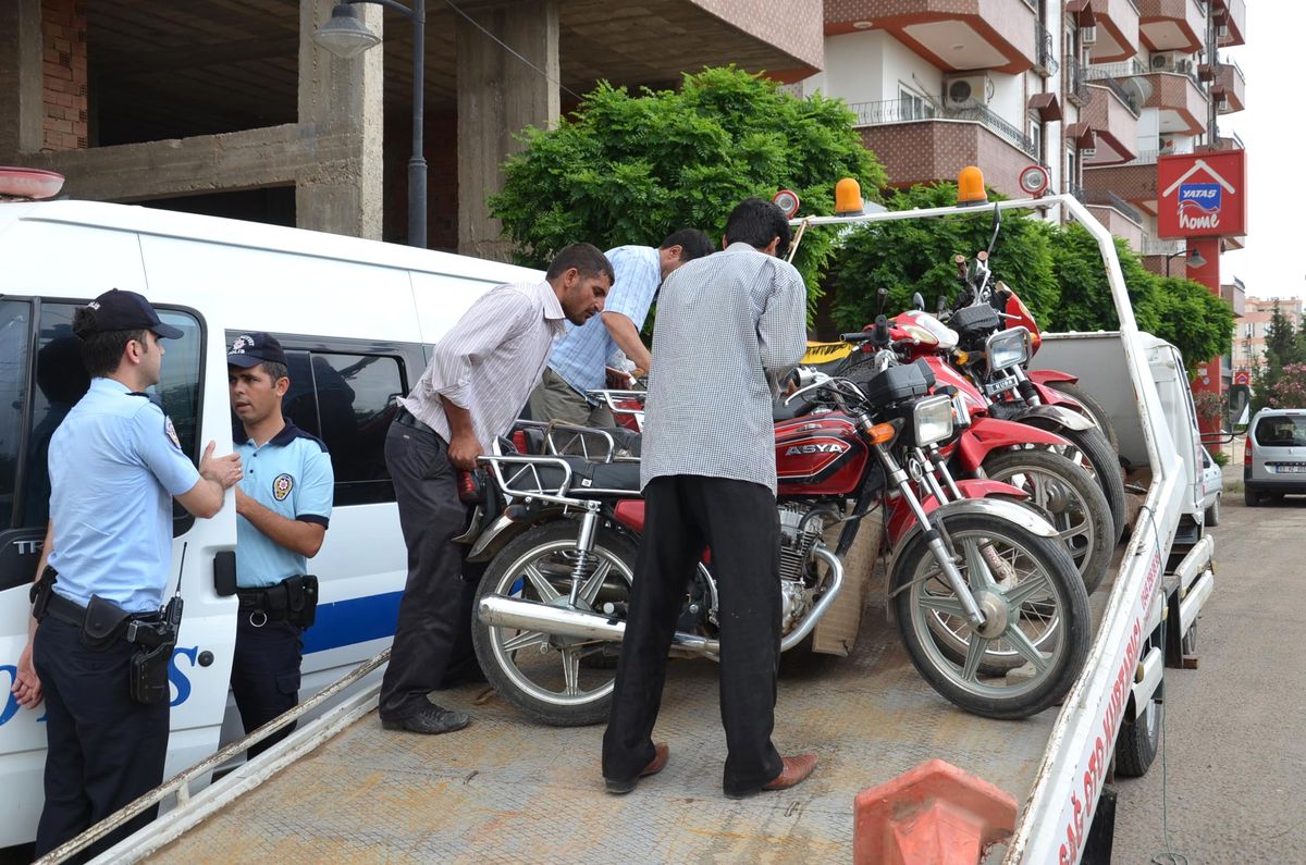 Viranşehir\'de Trafik Uygulaması