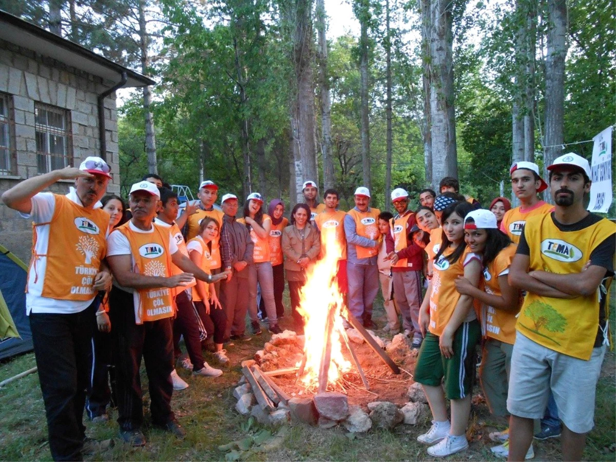 Kayseri Genç TEMA Üyeleri Kamp Yaptı