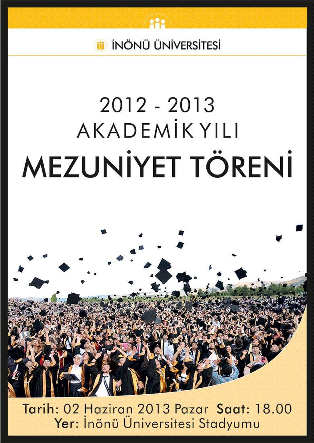 Malatya İ.Ü\'de Toplu Mezuniyet Töreni 2 Haziran\'da