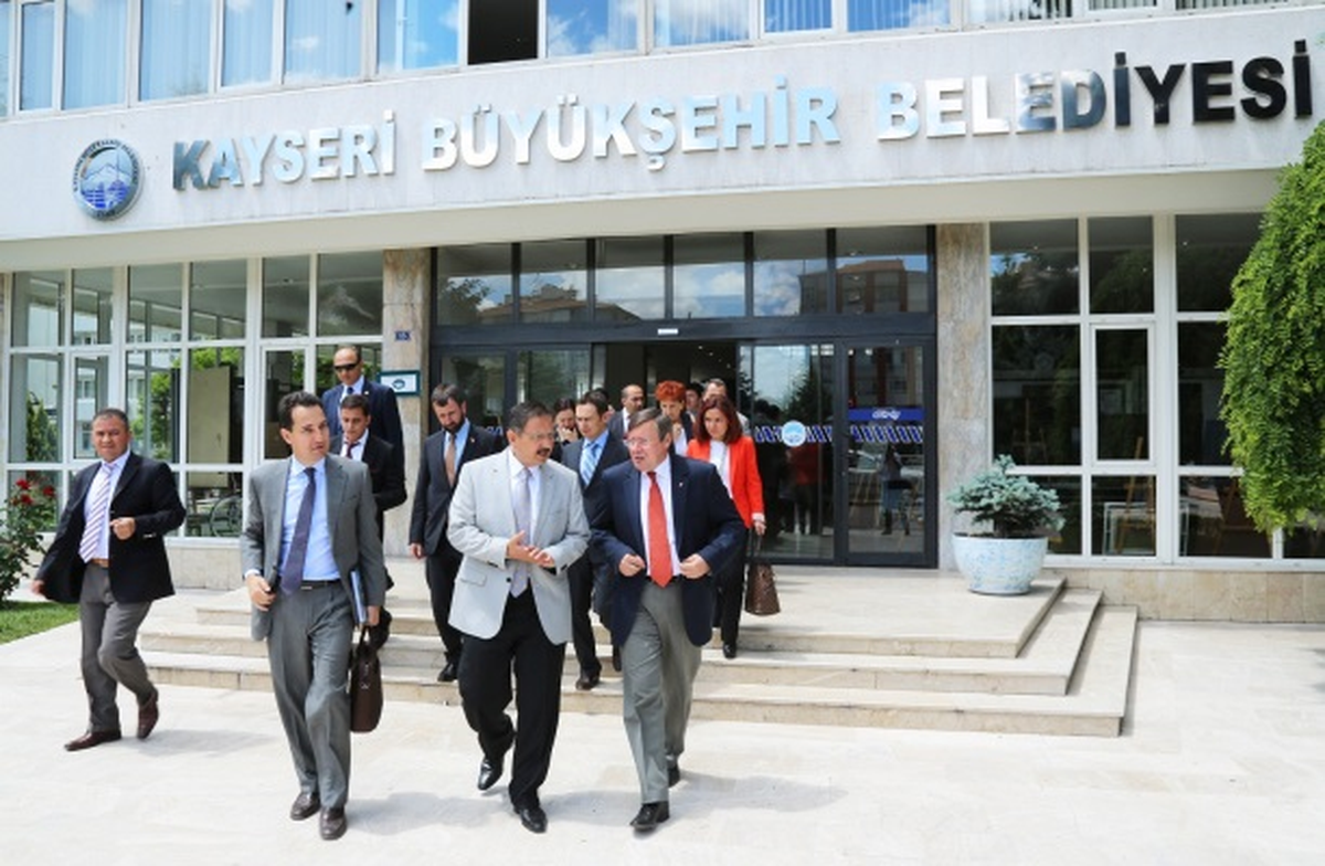 Özhaseki AB Delegasyonu\'nu Ağırladı