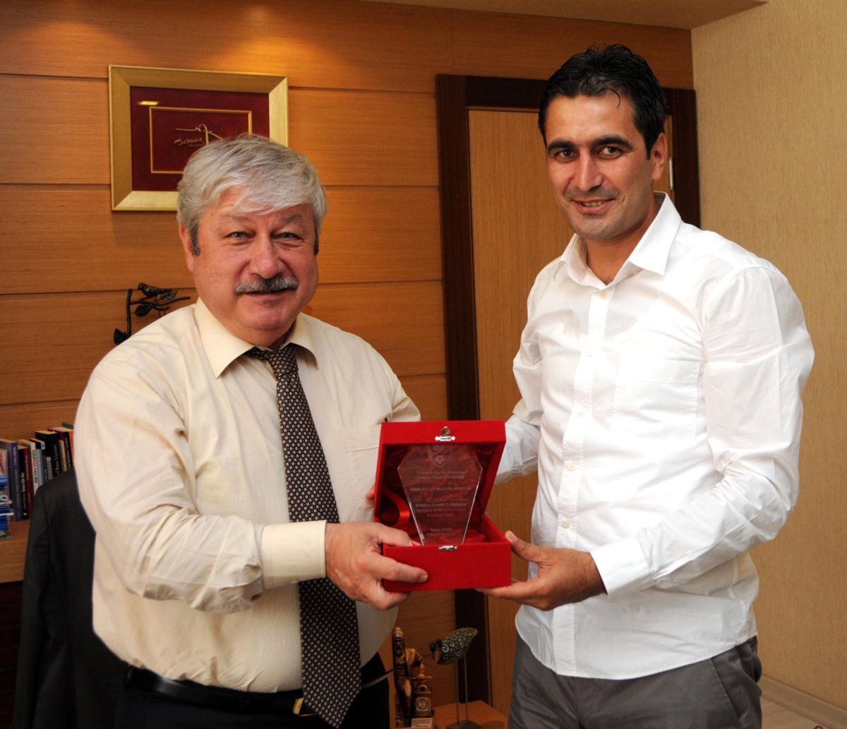 Tff\'den Başkan Akaydın\'a Teşekkür