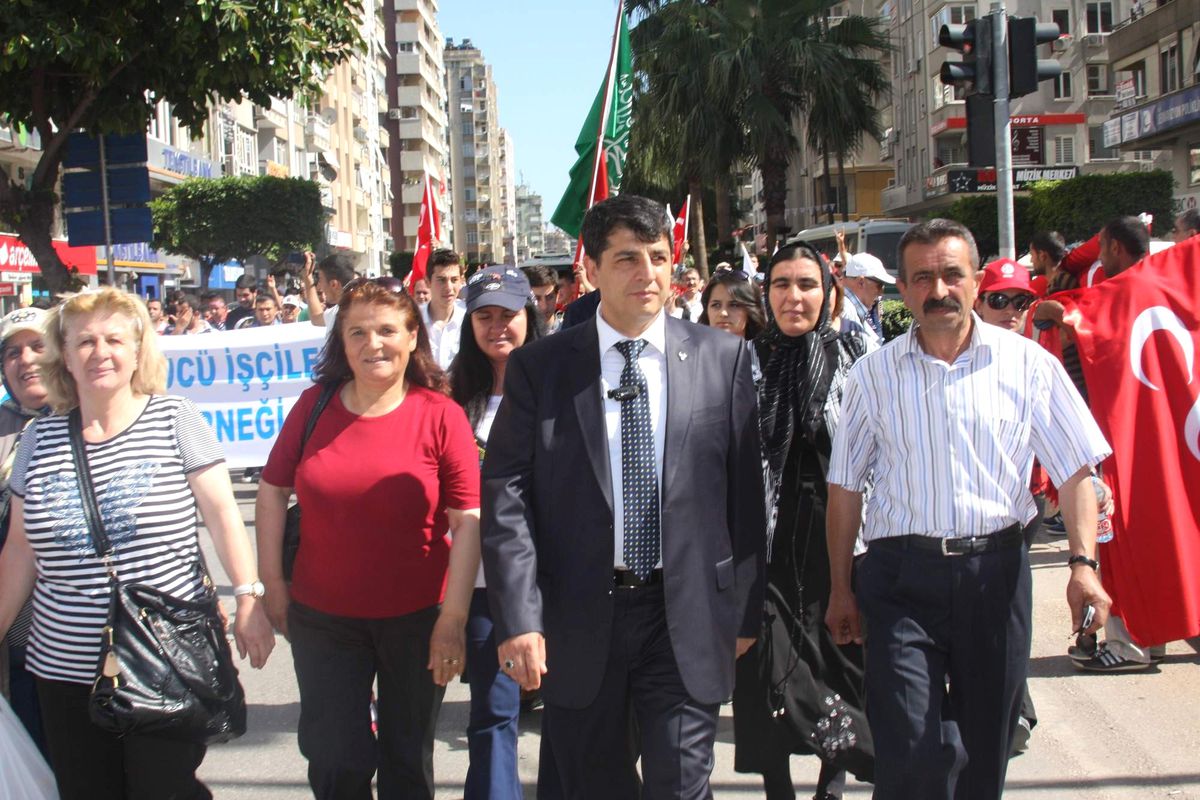 Vatan Mitingine MHP Niğde Tam Kadro Katıldı