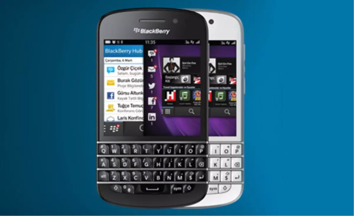 Yeni Blackberry Q10 Turkcell\'le Türkiye\'de