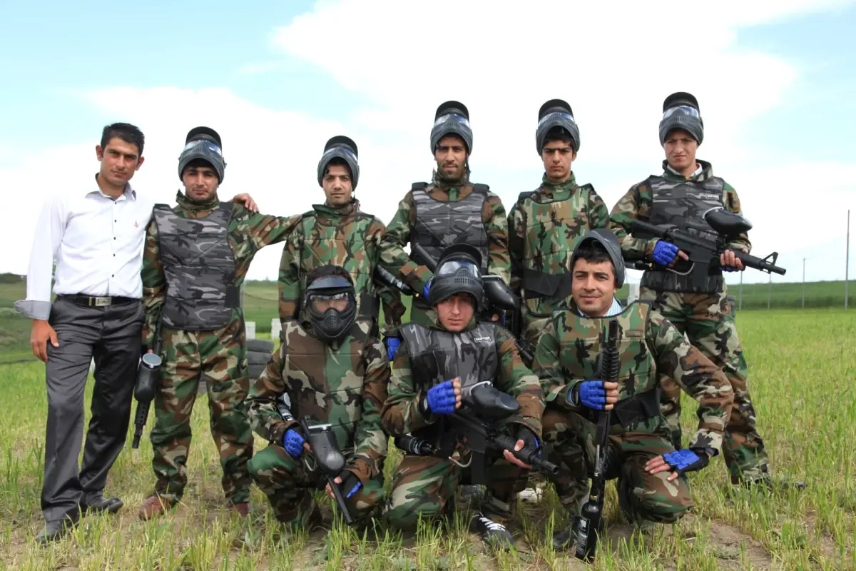 Ahlat\'ta Paintball Arena Açıldı