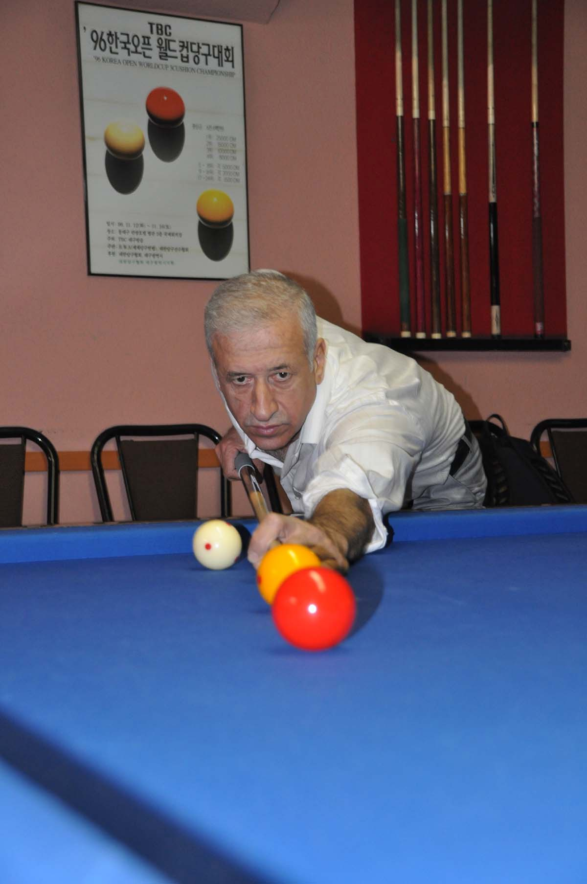 Bilardocular, Bilardo Şampiyonasına Hazırlanıyor