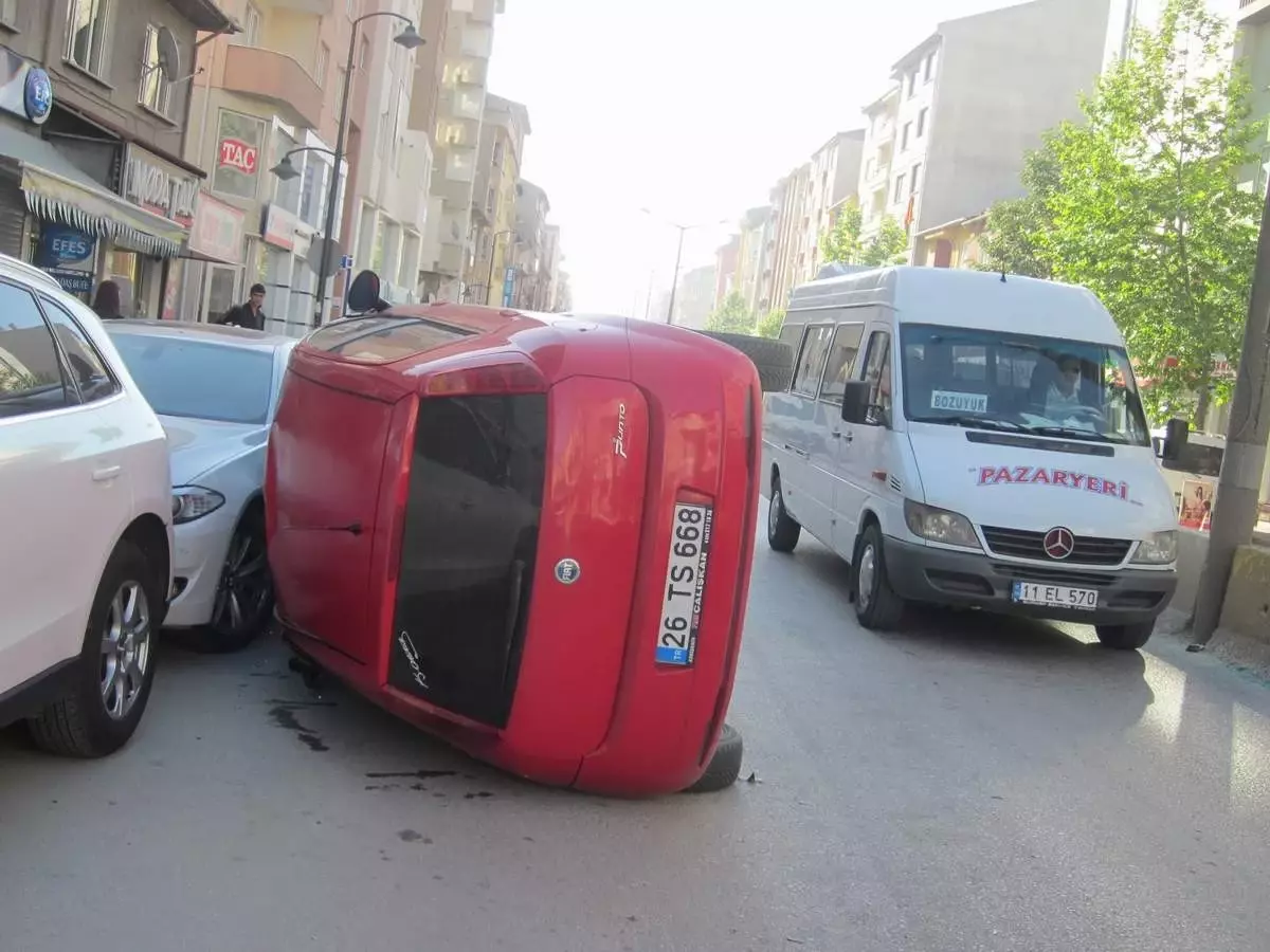 Bozüyük\'te Trafik Kazası, 1 Yaralı