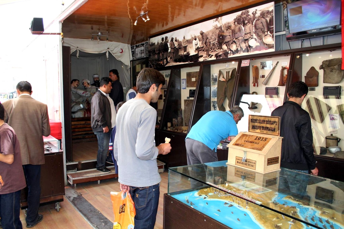 Çanakkale 1915 Gezici Müze Tır Kars\'ta