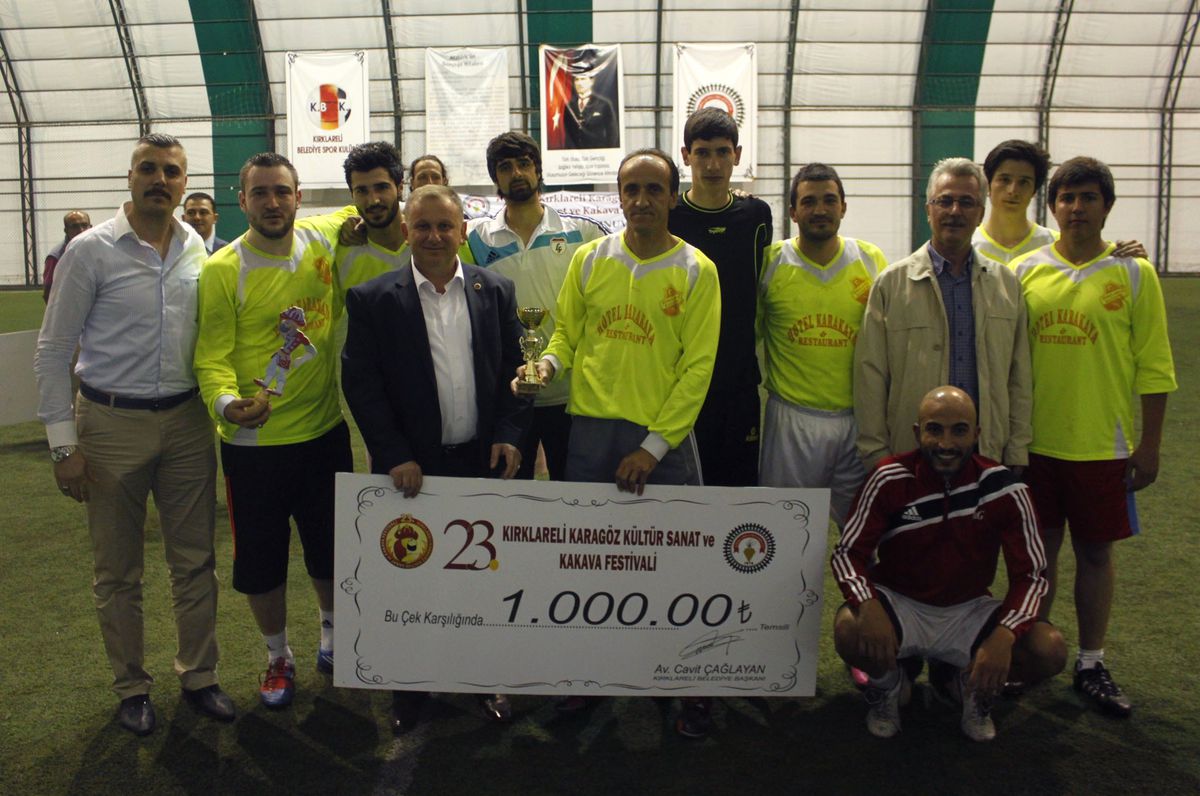 Futbol Turnuvası\'nın Şampiyonu Tc Kırklar Oldu