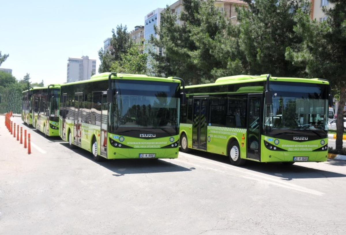 Isuzu Otobüsler, Diyarbakır\'da Yolcuların Konforunu Arttırıyor!