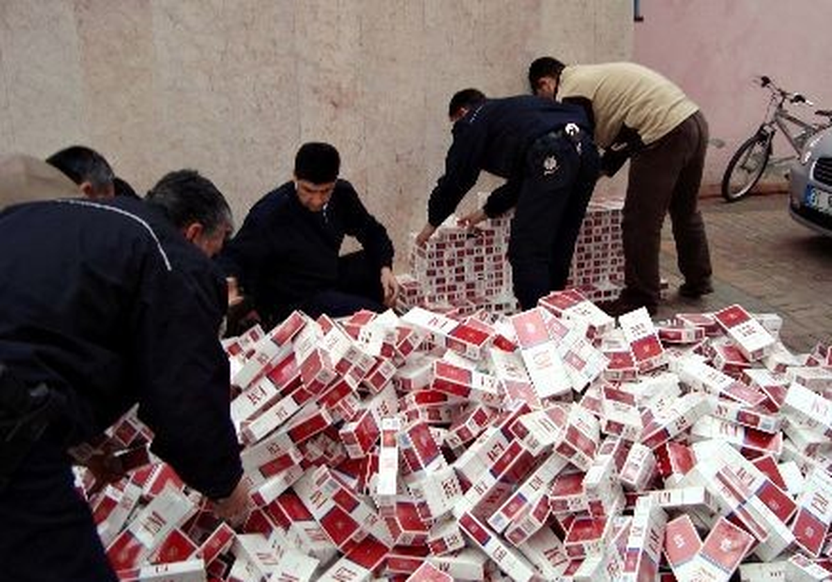 Karaman\'da Kaçak Sigara Operasyonu