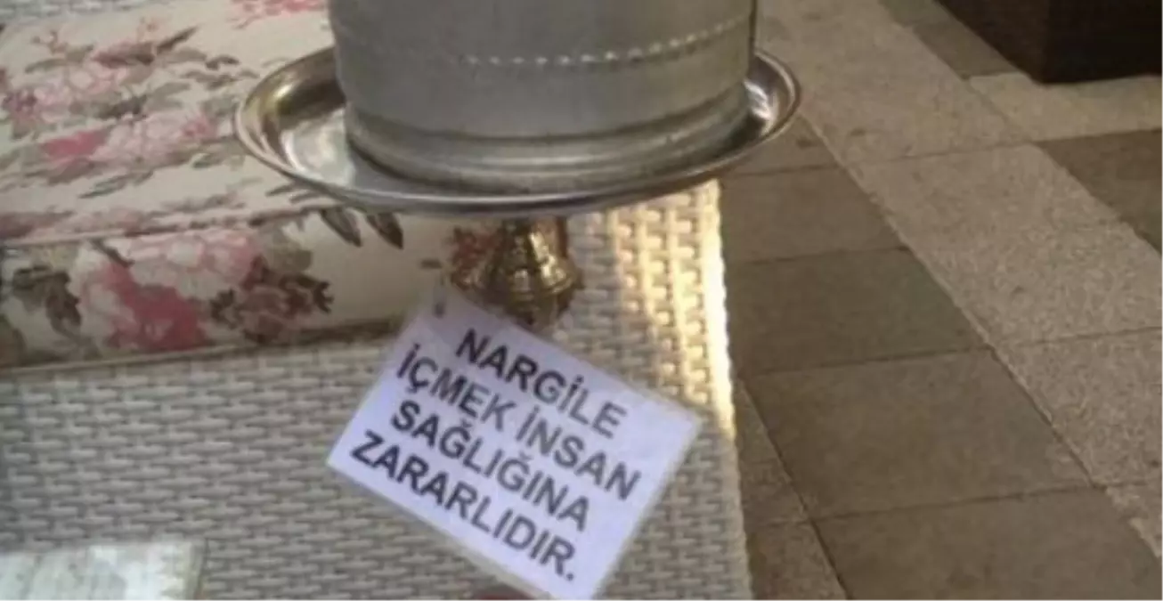 Nargile Şişeleri Üzerinde Sağlık Uyarısı Bulunacak