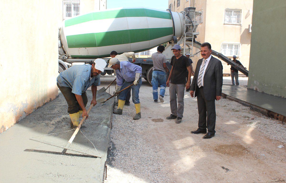 Toroslar\'da Ada İçi Düzenleme Çalışması Başladı
