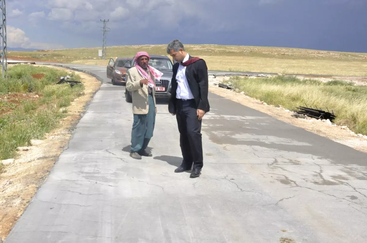 Alagün Köyü Yol Beton Çalışmaları Sona Erdi