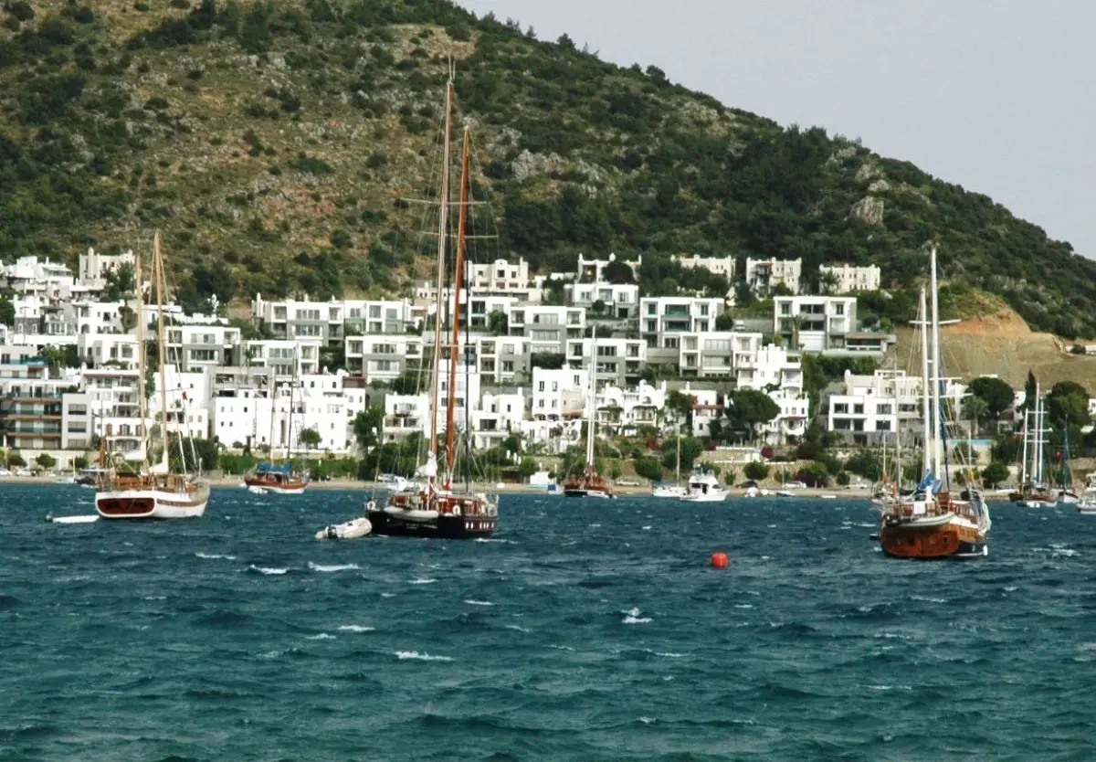 Bodrum\'da Şiddetli Lodos