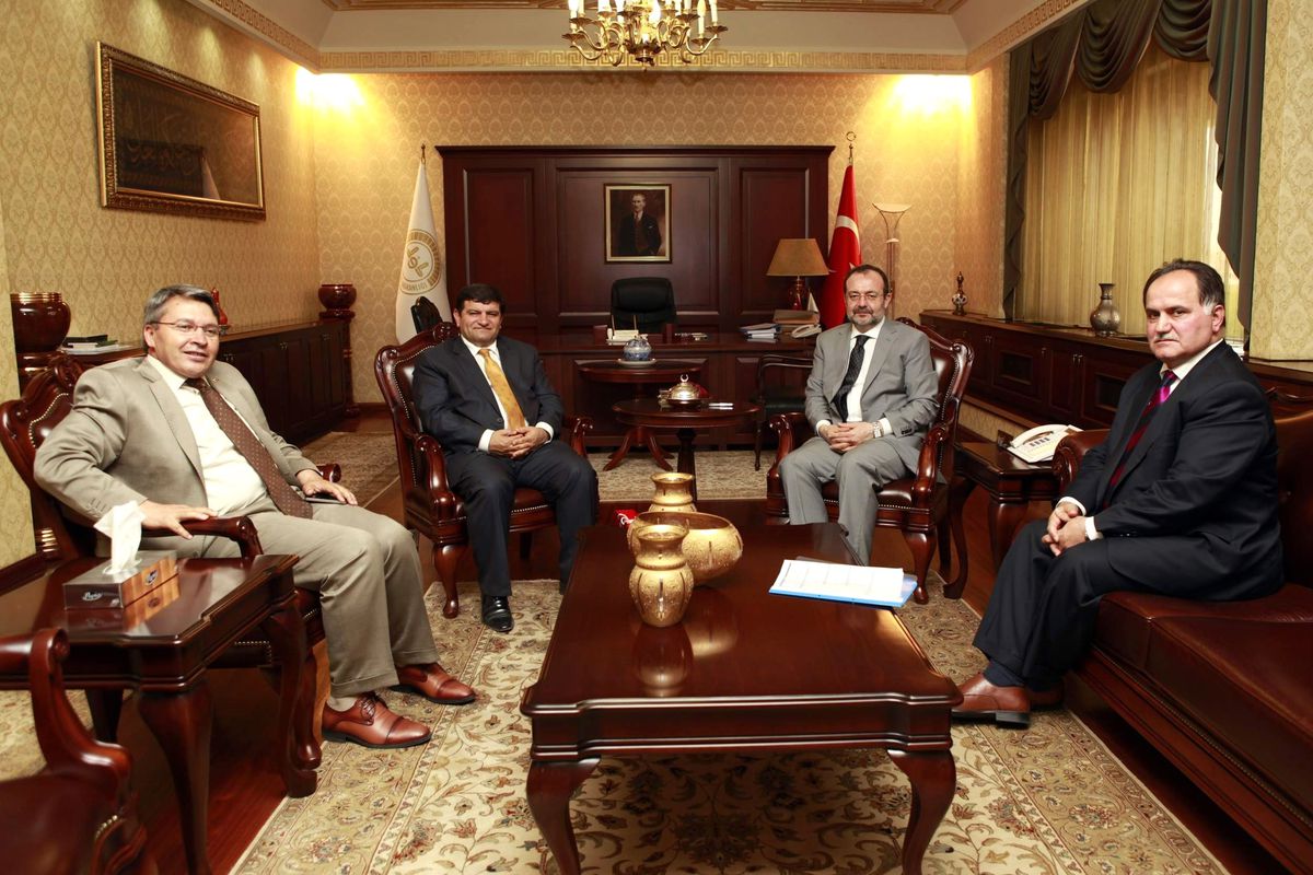 Gümüşhane\'den Diyanet İşleri Başkanı Görmez\'e Ziyaret