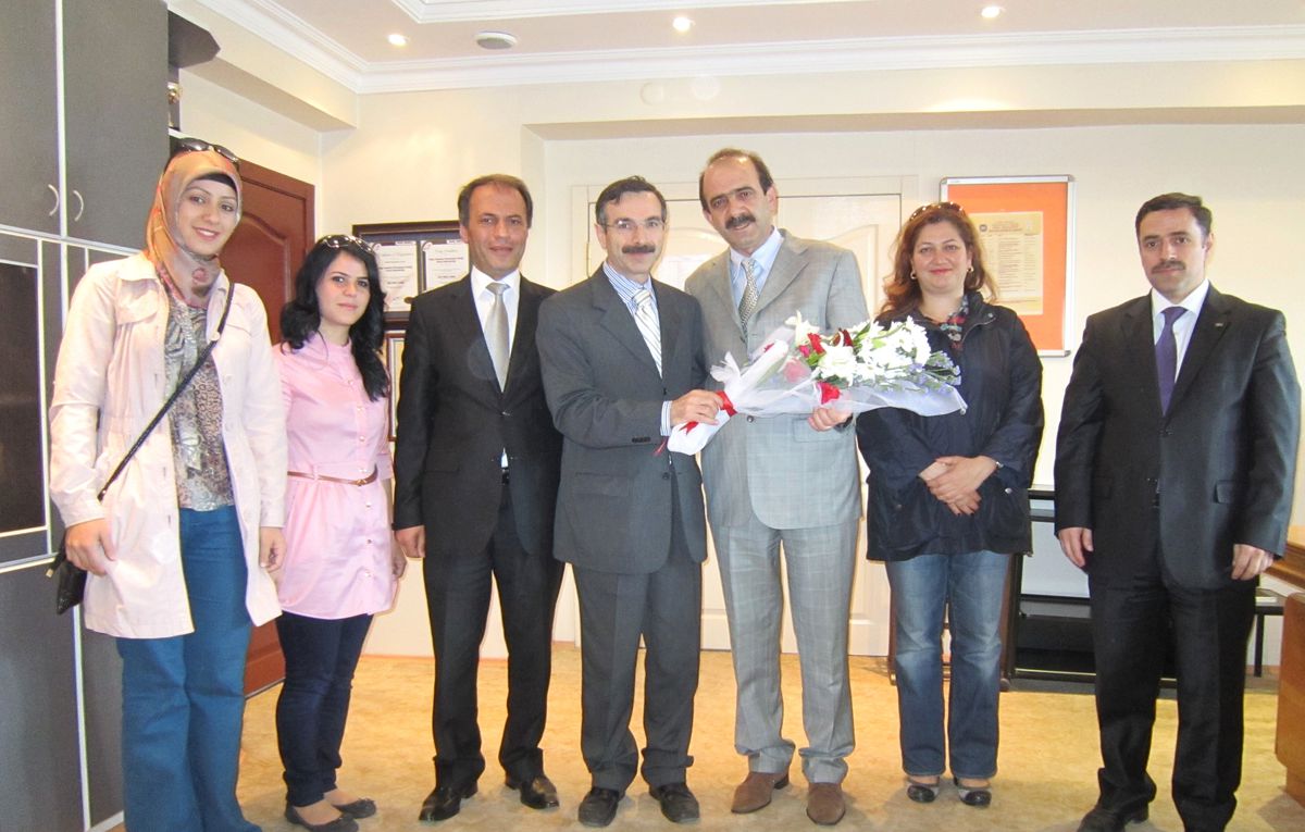 Öğrenciler\'den Daib\'e Teşekkür Ziyareti
